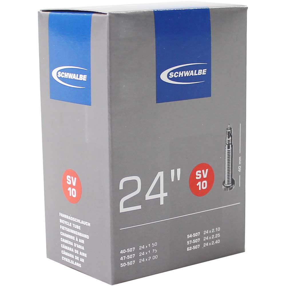 Schwalbe Bnb SV10 24 x 1.50 - 2.40 Presta Valve 40mm Schwalbe Bnb SV10 24 x 1.50 - 2.40 Presta Valve 40mm