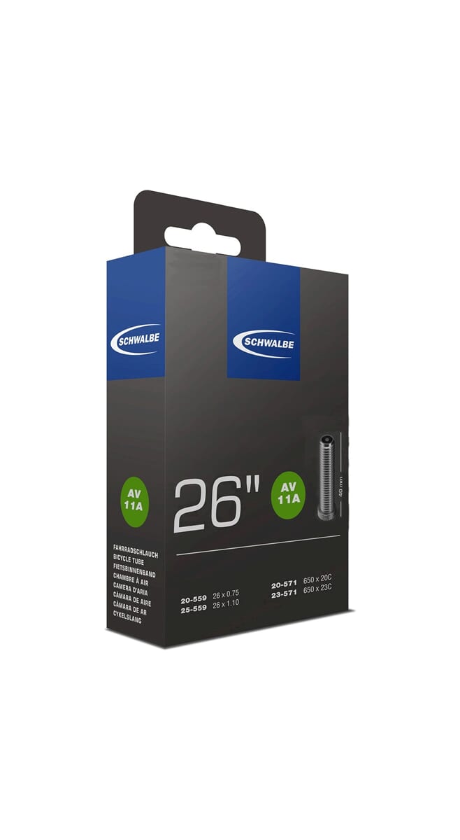 Schwalbe Bnb AV11 26 x 3/4 - 1.00 AV 40mm Schwalbe Bnb AV11 26 x 3/4 - 1.00 AV 40mm