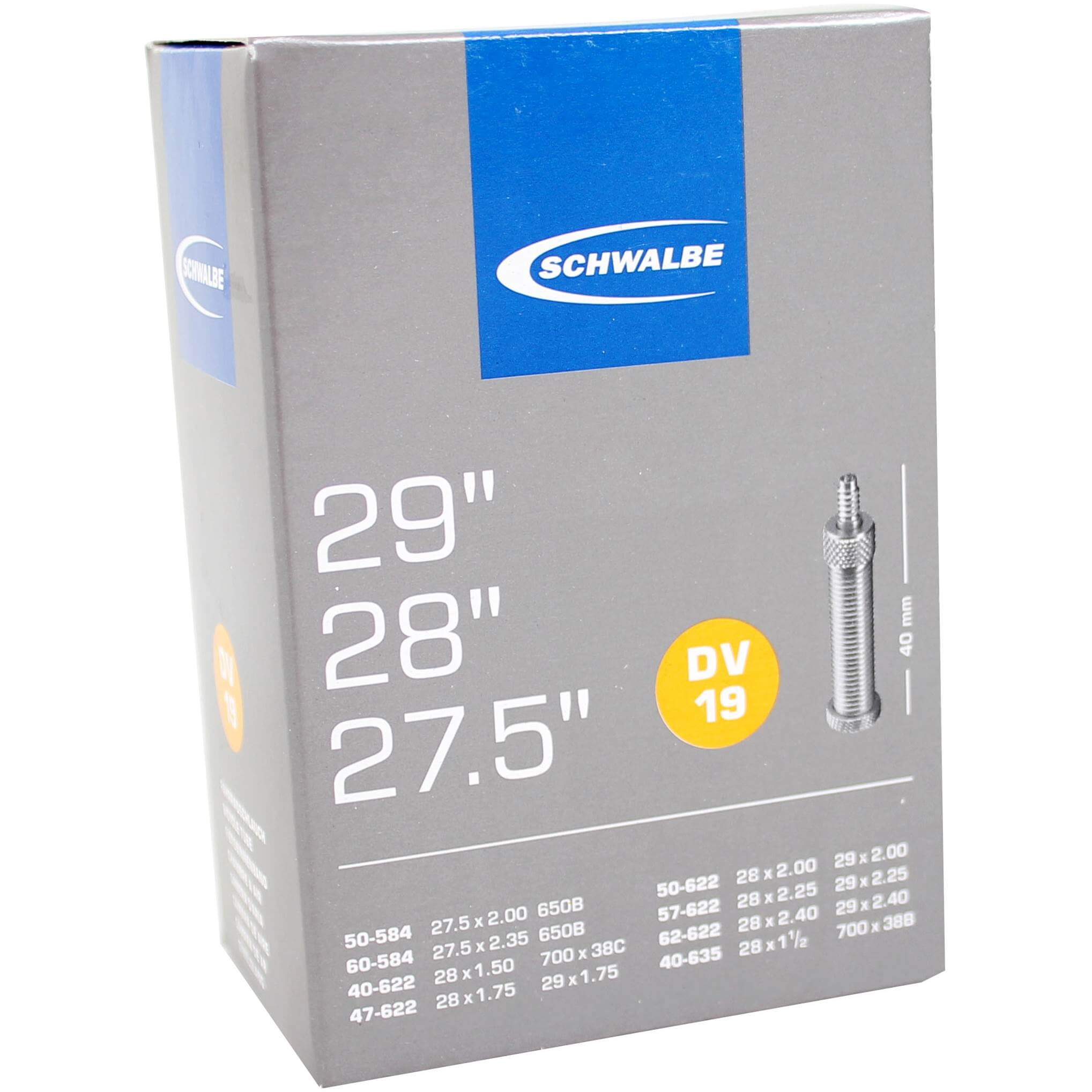 Schwalbe Bnb DV19 27.5 x 2.00 - 29 x 2.40 Hv 40mm Schwalbe Bnb DV19 27.5 x 2.00 - 29 x 2.40 Hv 40mm