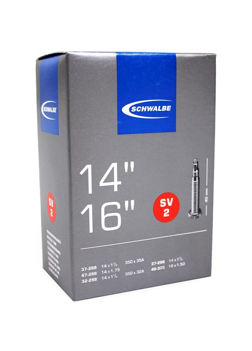 Schwalbe BNB SV2 14 x 1 1/4 - 16 x 1.50 FV 40mm Schwalbe BNB SV2 14 x 1 1/4 - 16 x 1.50 FV 40mm
