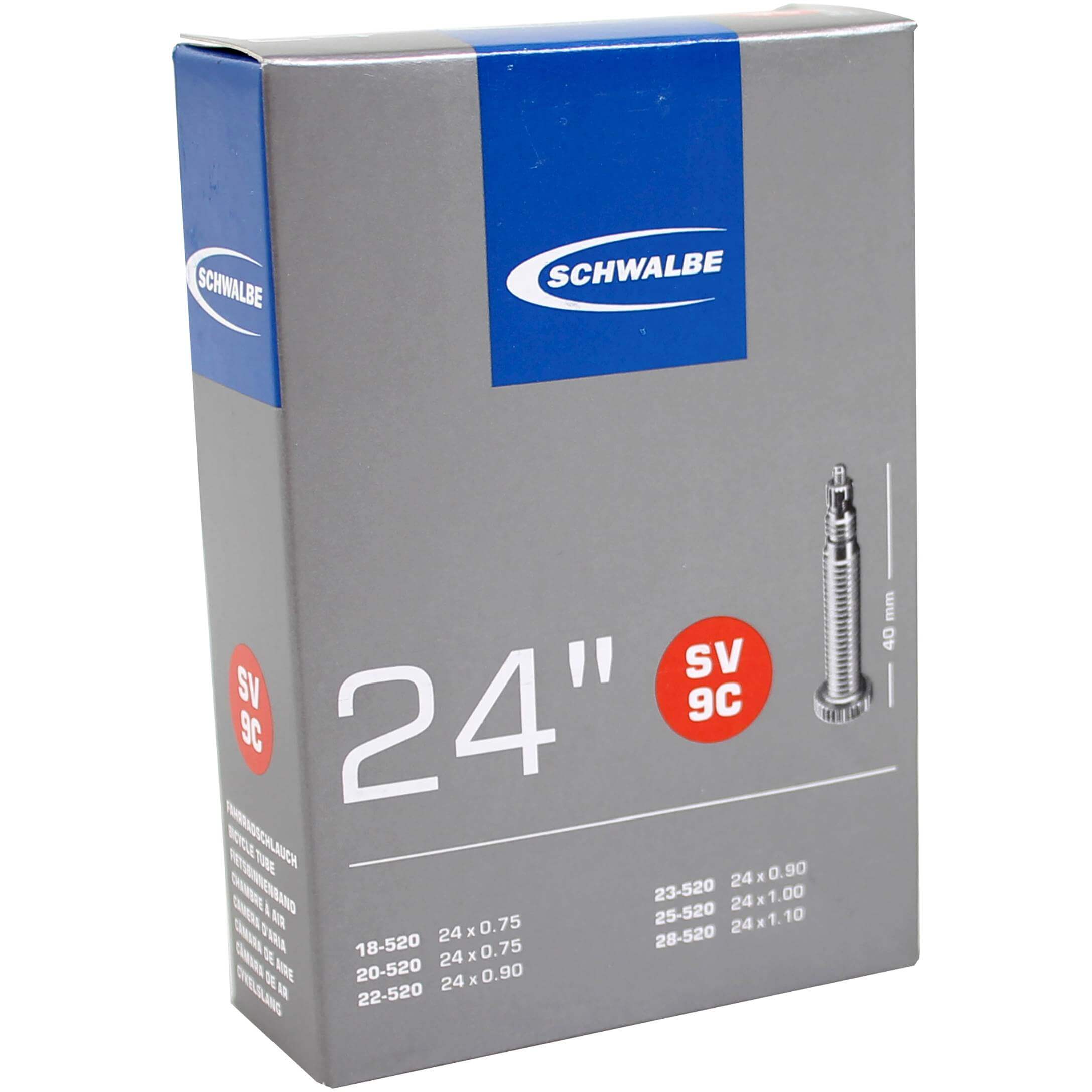 Schwalbe BNB SV9C 24 x 0.75 - 1.10 FV 40mm Schwalbe BNB SV9C 24 x 0.75 - 1.10 FV 40mm