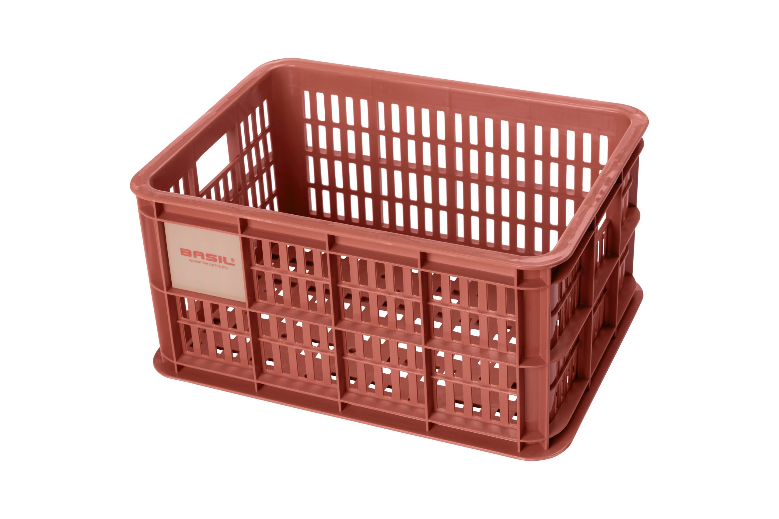 Basil Bike Crate S Terra Red 17.5L Recycled Basil Bike Crate S Terra Red 17.5L Recycled
