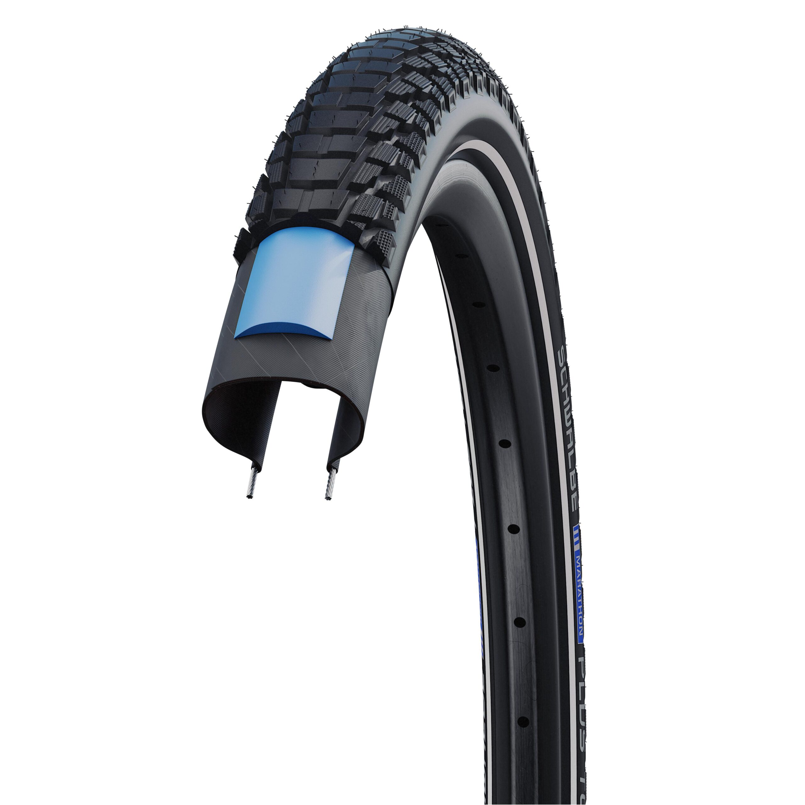 Schwalbe Btb Marathon Plus Tour 28 x 1.40 Black Reflective