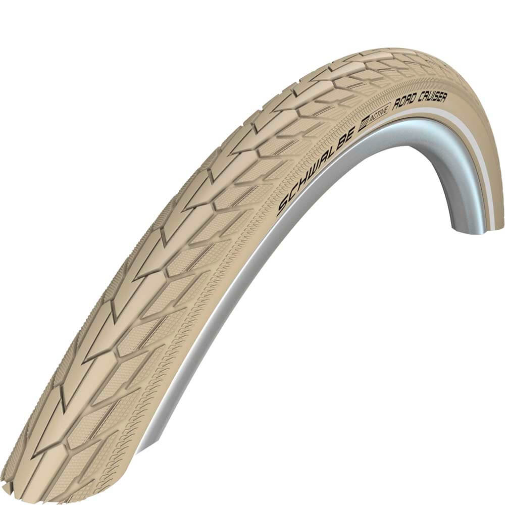 Schwalbe Btb Road Cruiser 28 x 1.60 Cream Reflective Schwalbe Btb Road Cruiser 28 x 1.60 Cream Reflective
