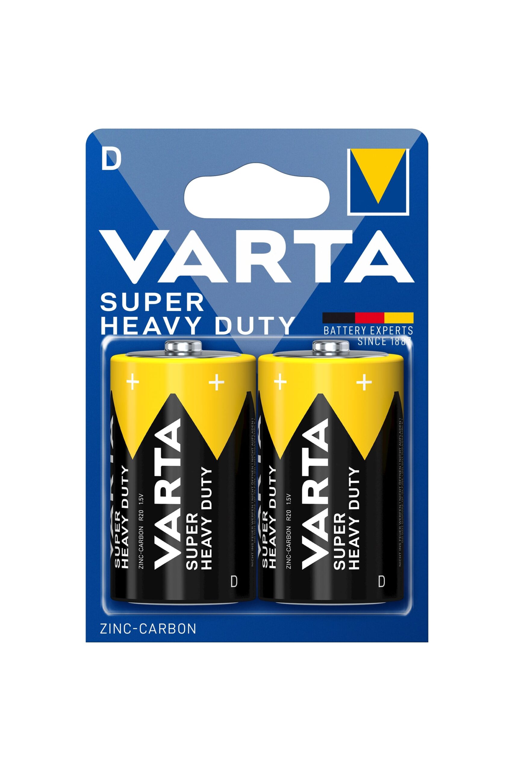 Varta Battery R20 1.5V Card (2)