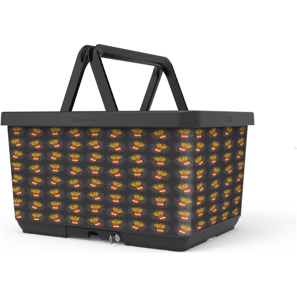 Basky Bike Basket 2.0 Fry Me Basky Bike Basket 2.0 Fry Me