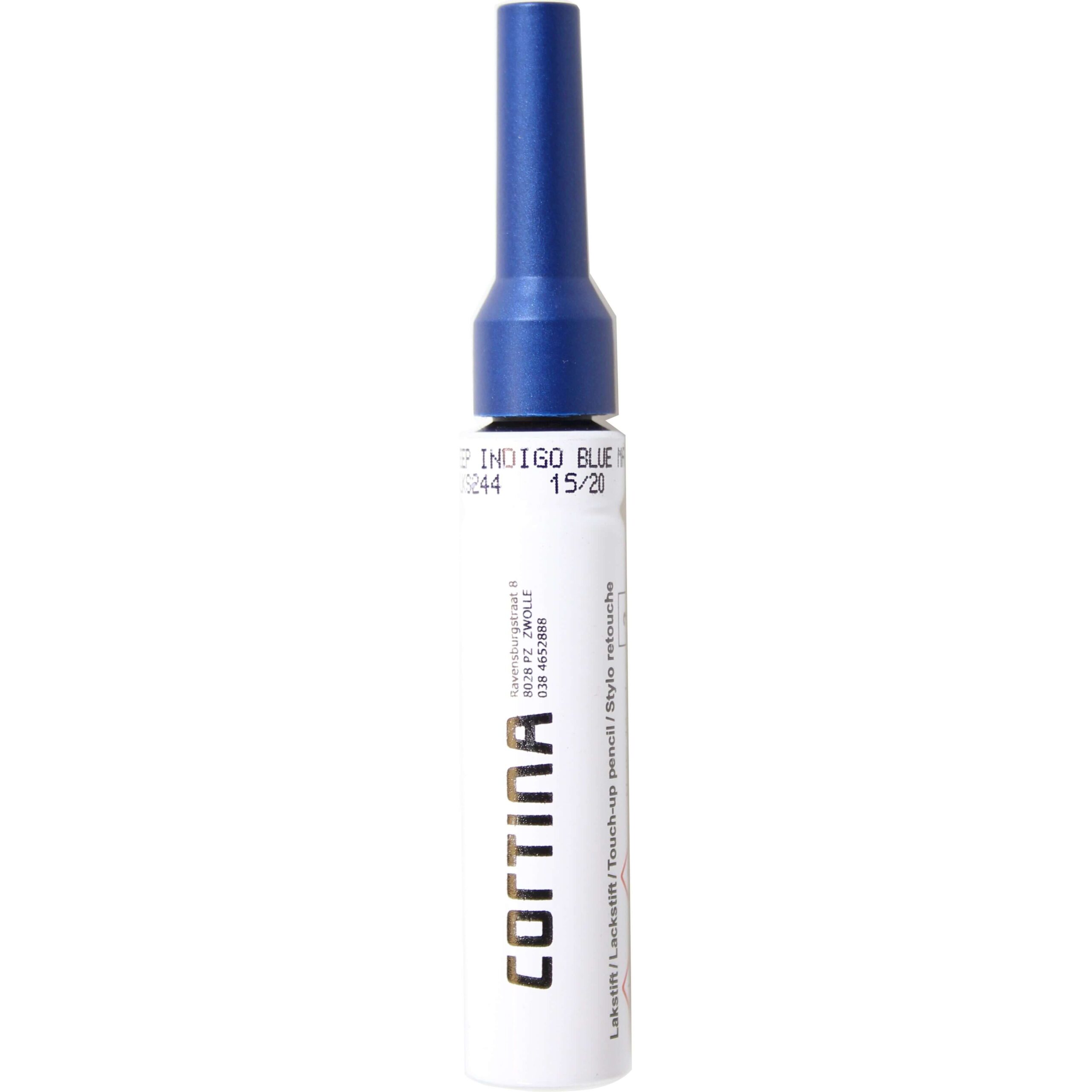 Cortina Lipstick Deep Indigo Blue Matte