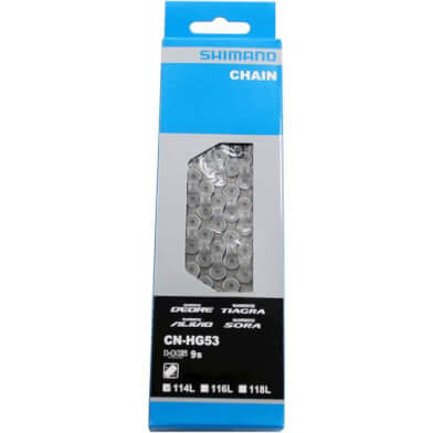 Shimano Chain HG53 9-Speed 116 Links Shimano Chain HG53 9-Speed 116 Links