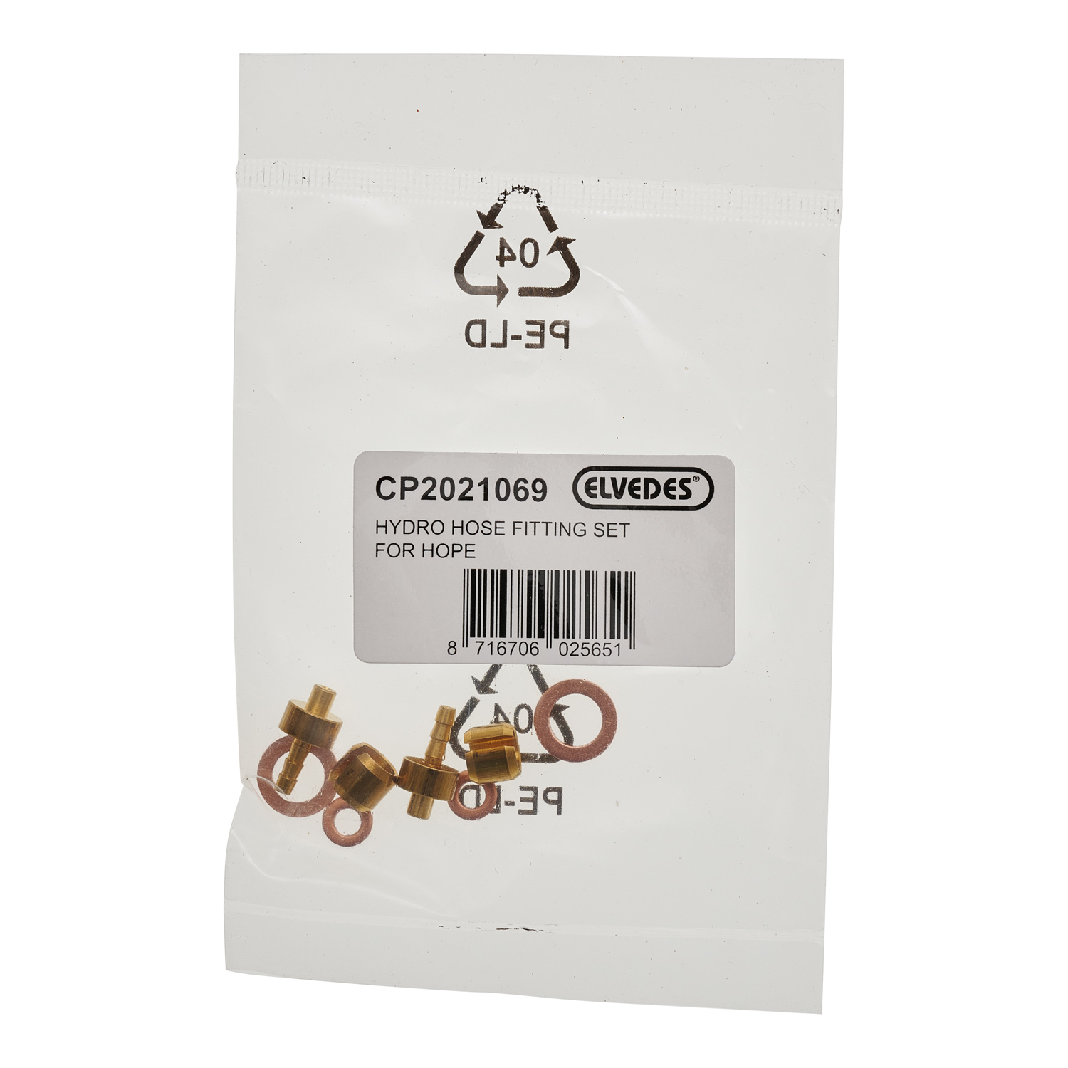 Elvedes Hydraulic Hose Connection Set Hope