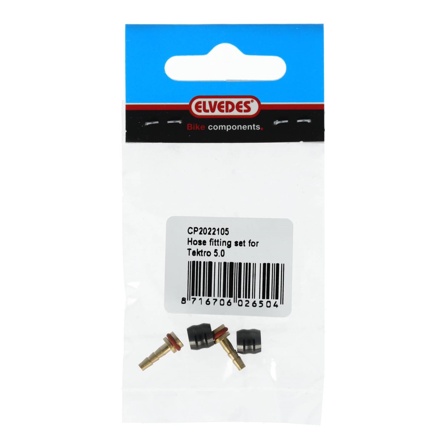 Elvedes Hydraulic Hose Connection Set Tektro 5.0