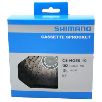 Shimano Cassette 10-Speed 11/36 Hg50 Shimano Cassette 10-Speed 11/36 Hg50