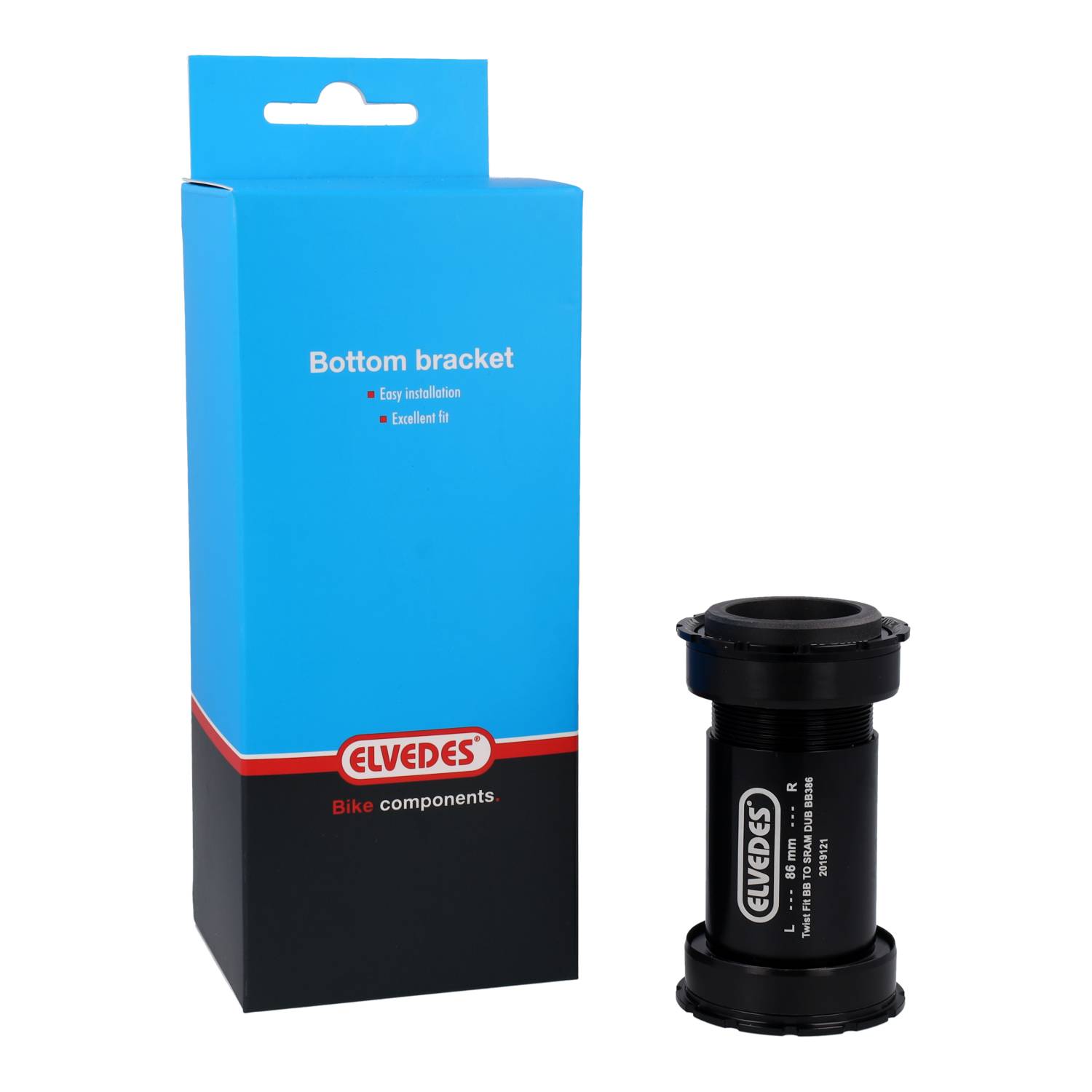 Elvedes Crankset Adapter Twist Fit BB386 Sram Dub