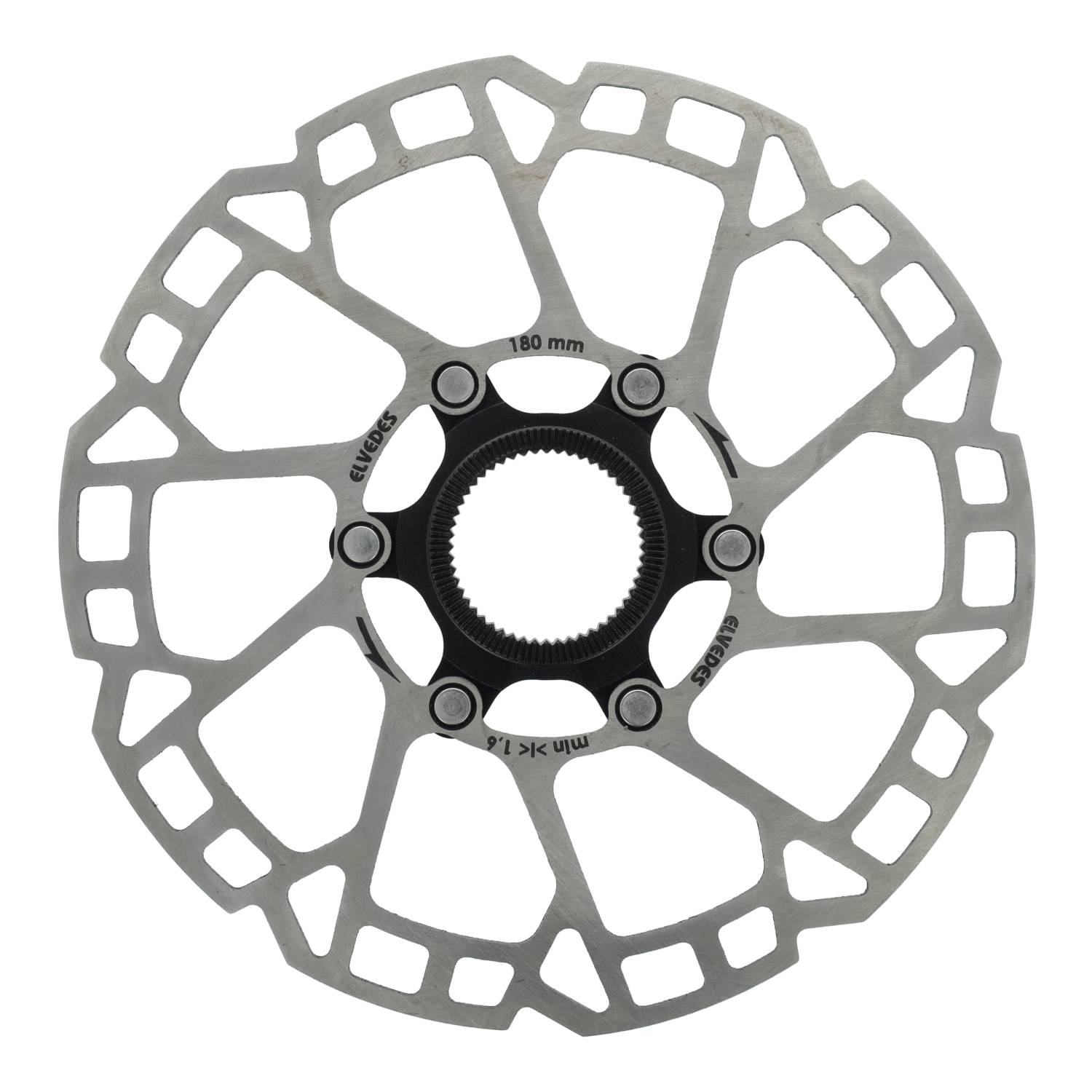 Elvedes Brake Disc 180mm Centerlock 1.8mm