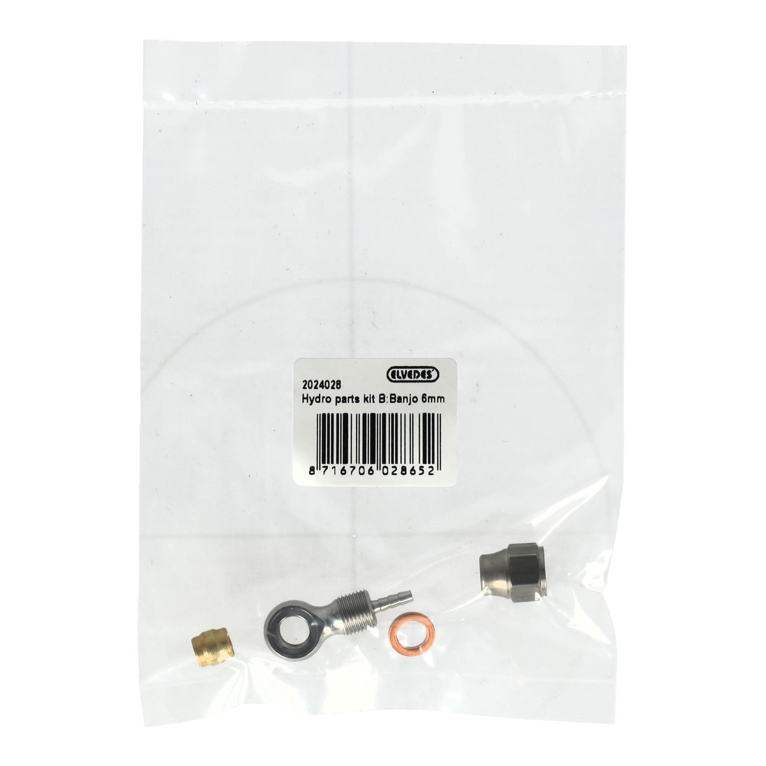 Elvedes Hydro Parts Kit B Banjo 6mm