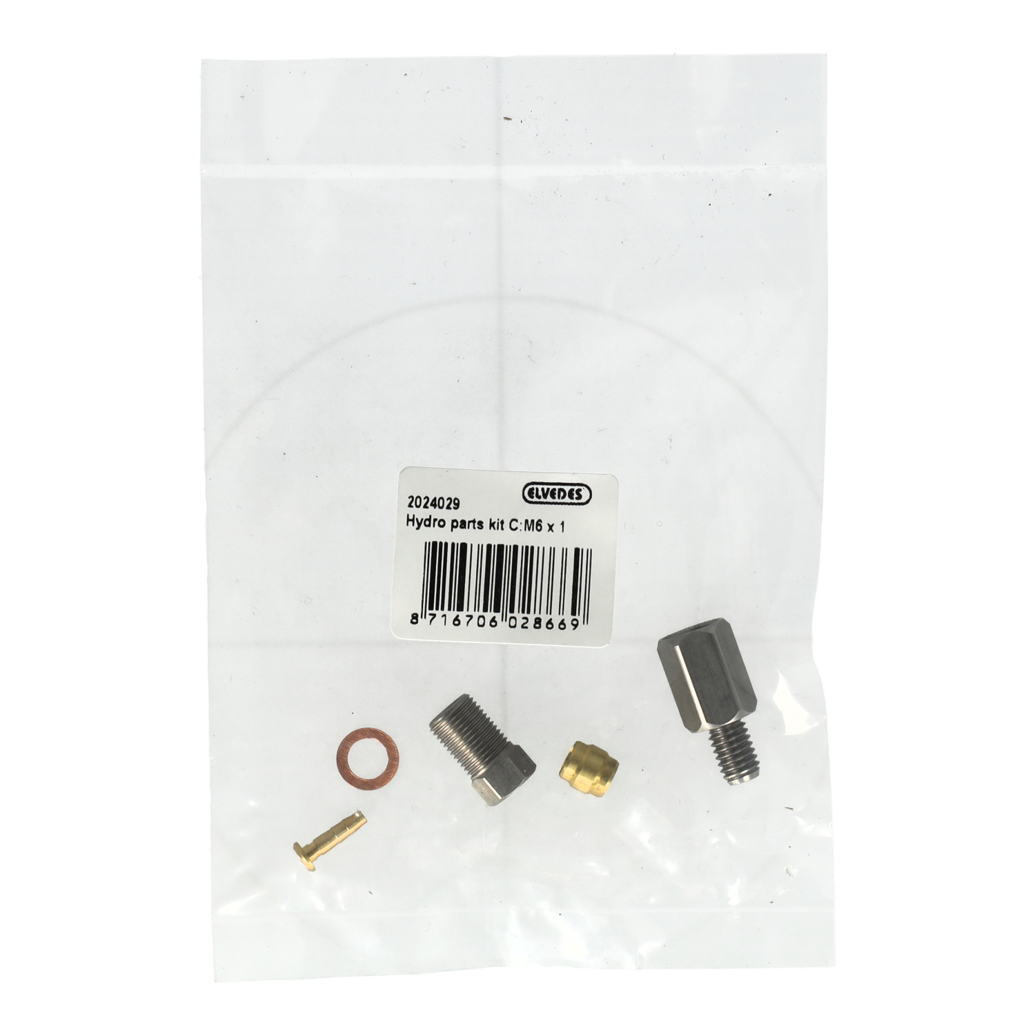 Elvedes Hydro Parts Kit C M6x1