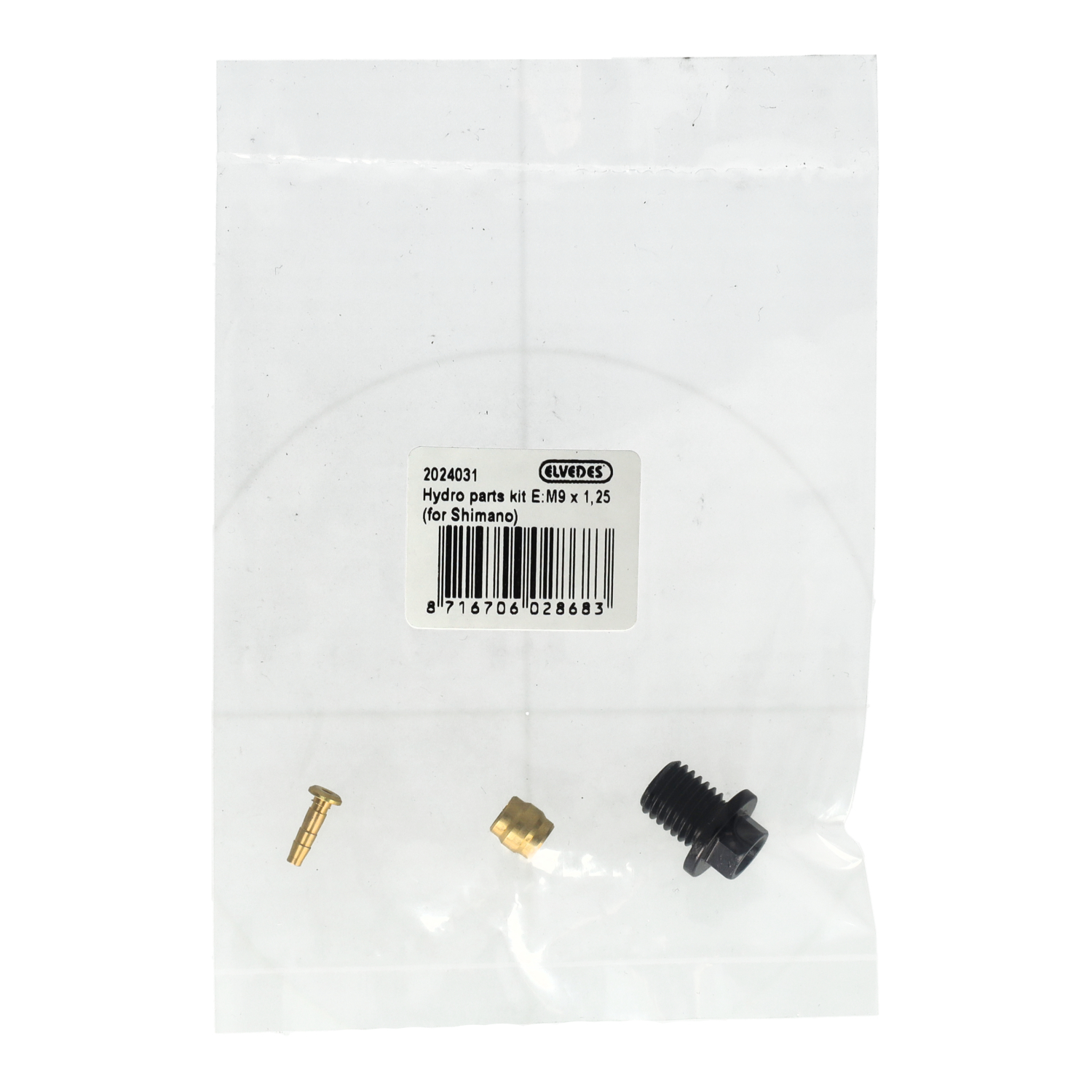 Elvedes Hydro Parts Kit E M9x1.25 For Shimano