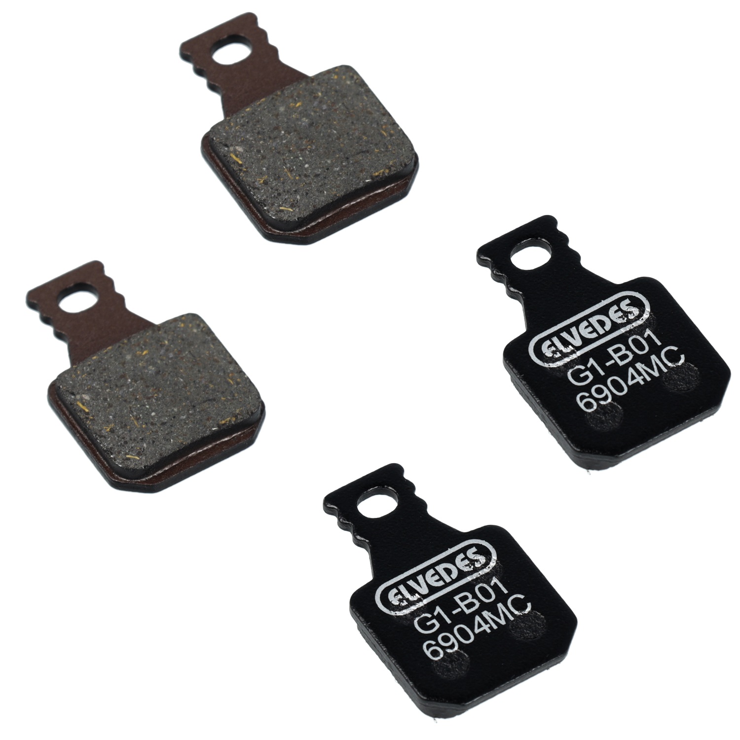 Elvedes Disc Brake Pad Magura MT5/MT7 Metallic Carbon (2)
