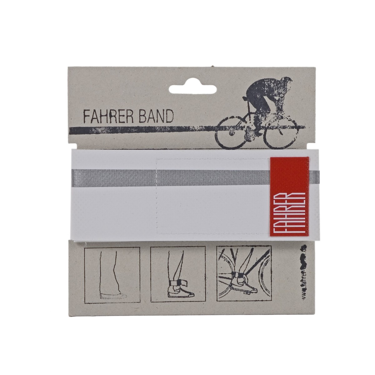 FAHRER Trouser Clamp Reflective White