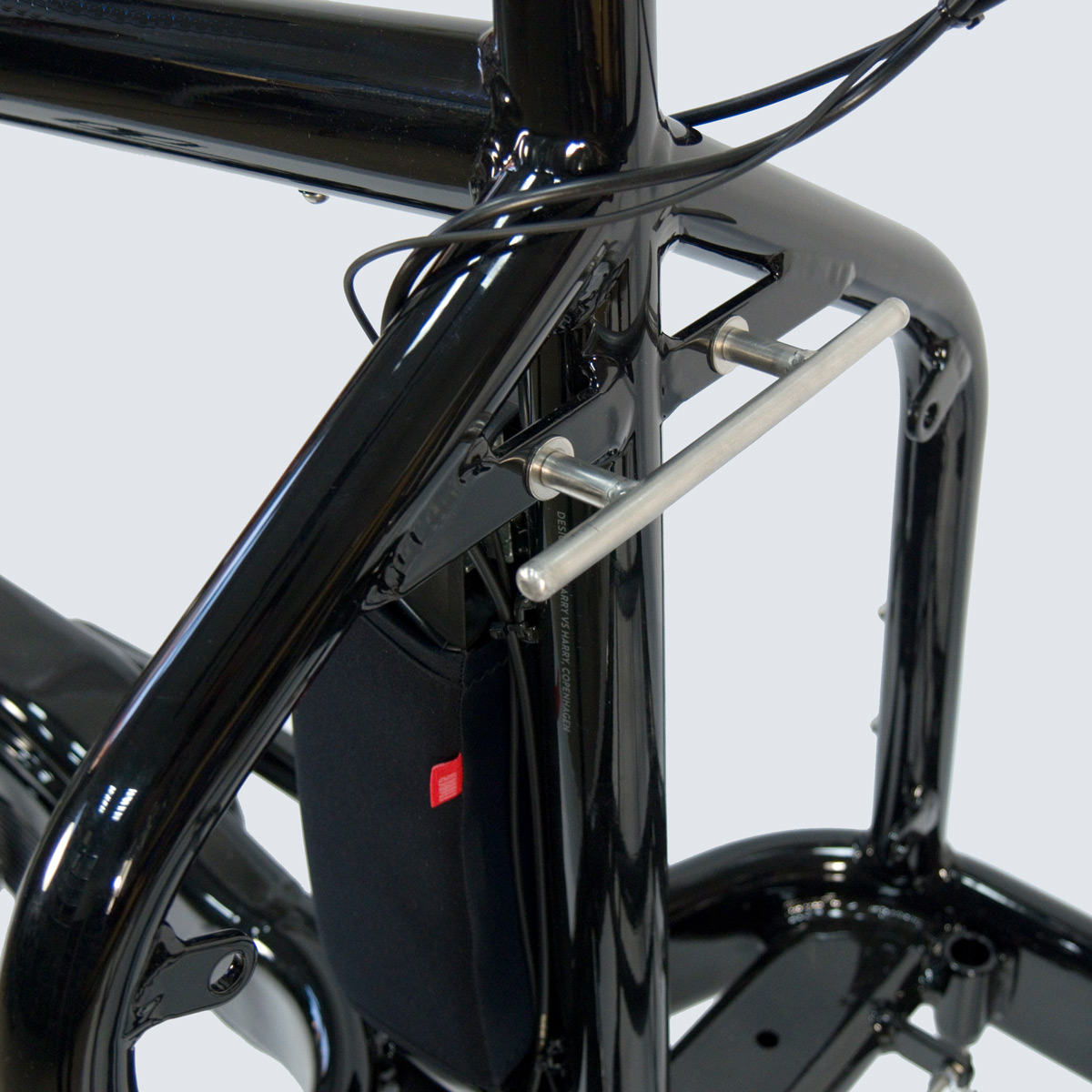 FAHRER Bike Bag Holder Bullitt Bar Silver