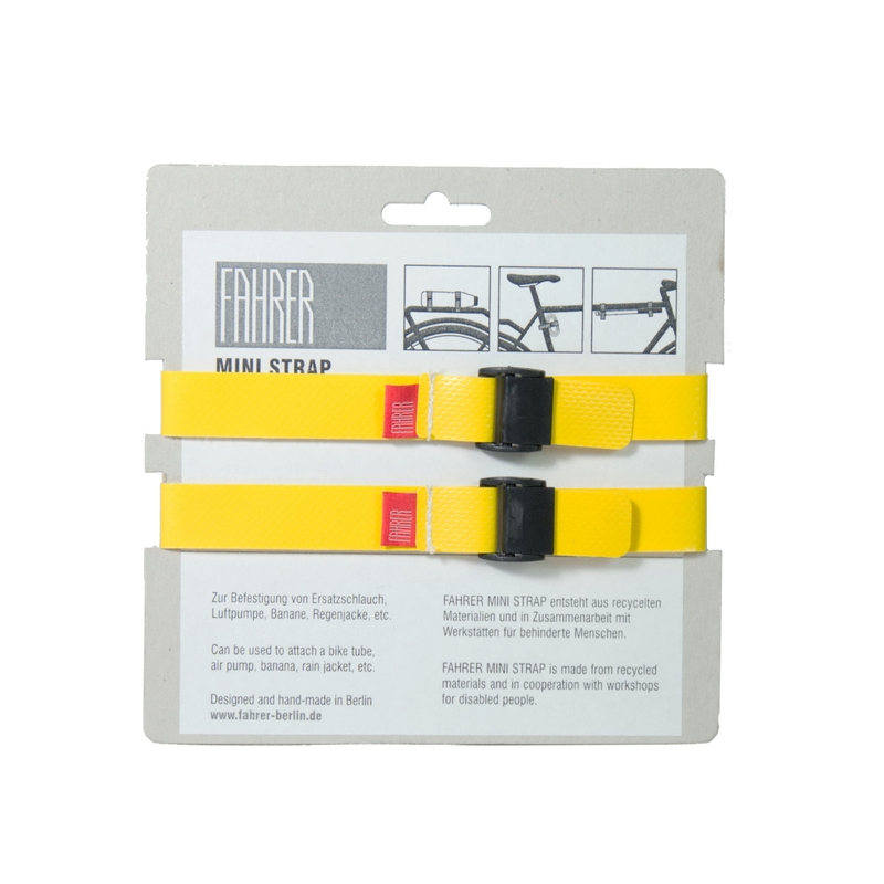 FAHRER Cargo Mini Strap M 35x2cm Yellow (2 Pieces)
