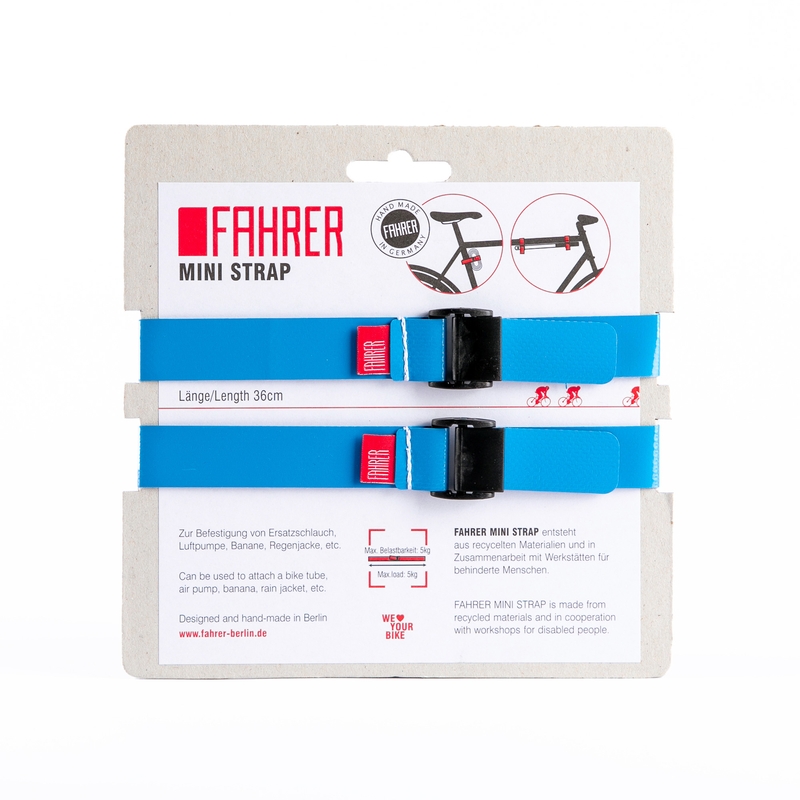 FAHRER Cargo Mini Strap M 35x2cm Light Blue (2 Pieces)
