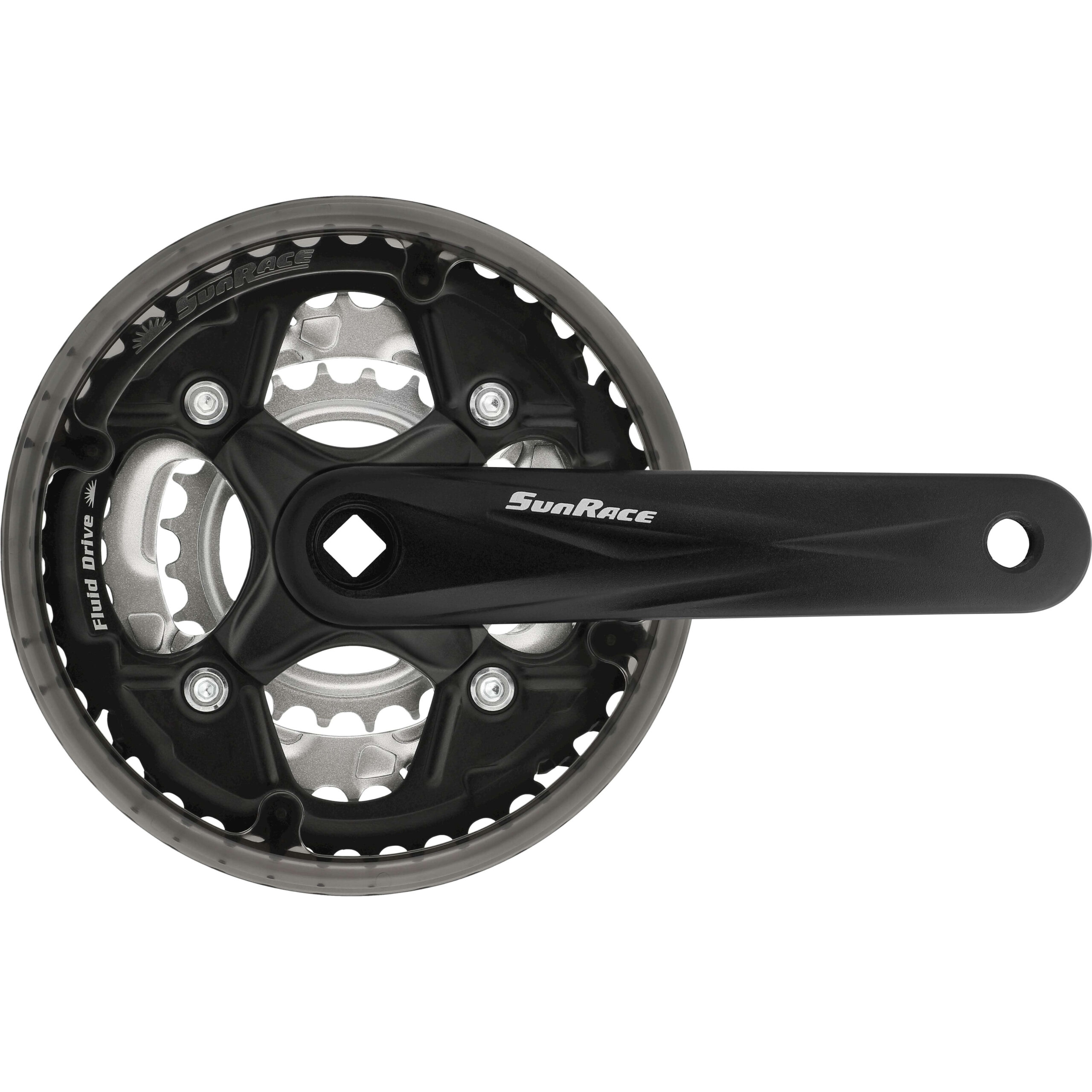 Sunrace Crankset M50 42/34/24 Black
