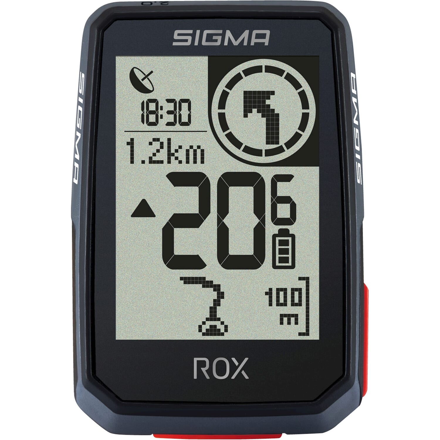 Sigma Bike Computer ROX 2.0 Endurance Black