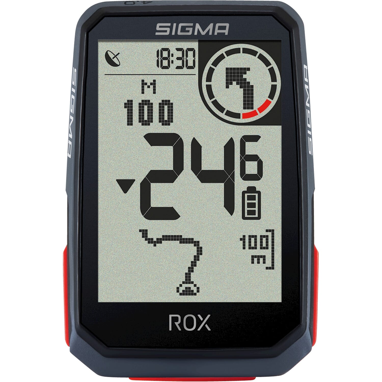 Sigma Bike Computer ROX 4.0 GPS Black