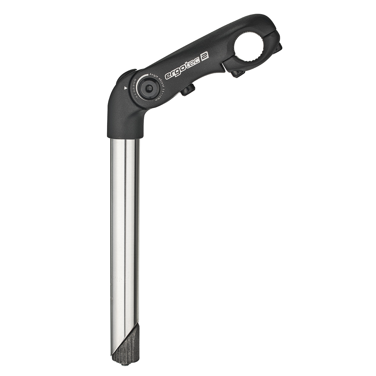 Ergotec Stem Kobra Vario Tube 22.2/90 Stainless Steel Black Ergotec Stem Kobra Vario Tube 22.2/90 Stainless Steel Black