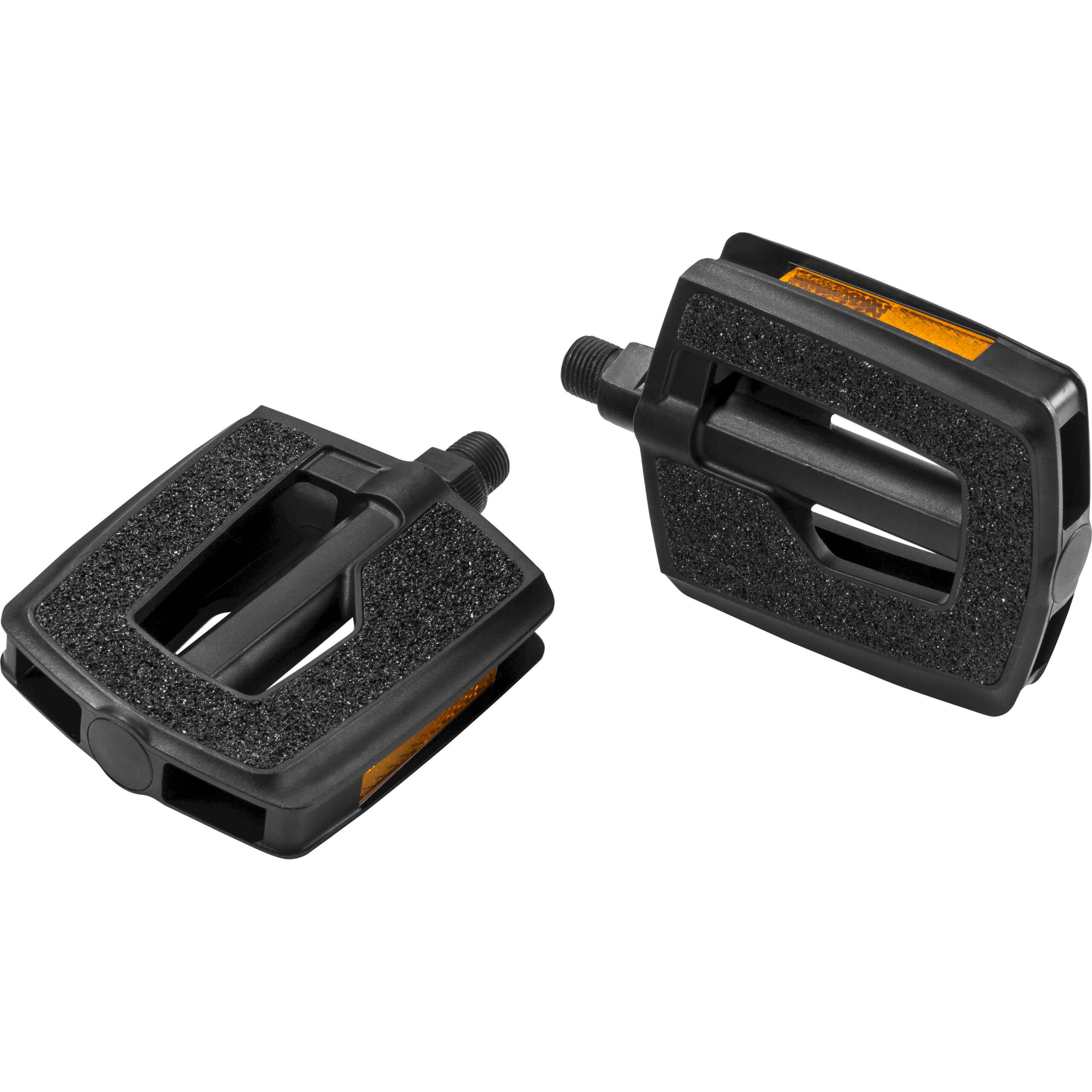 Ergotec Pedals 836 Plastic/Sandpaper Black