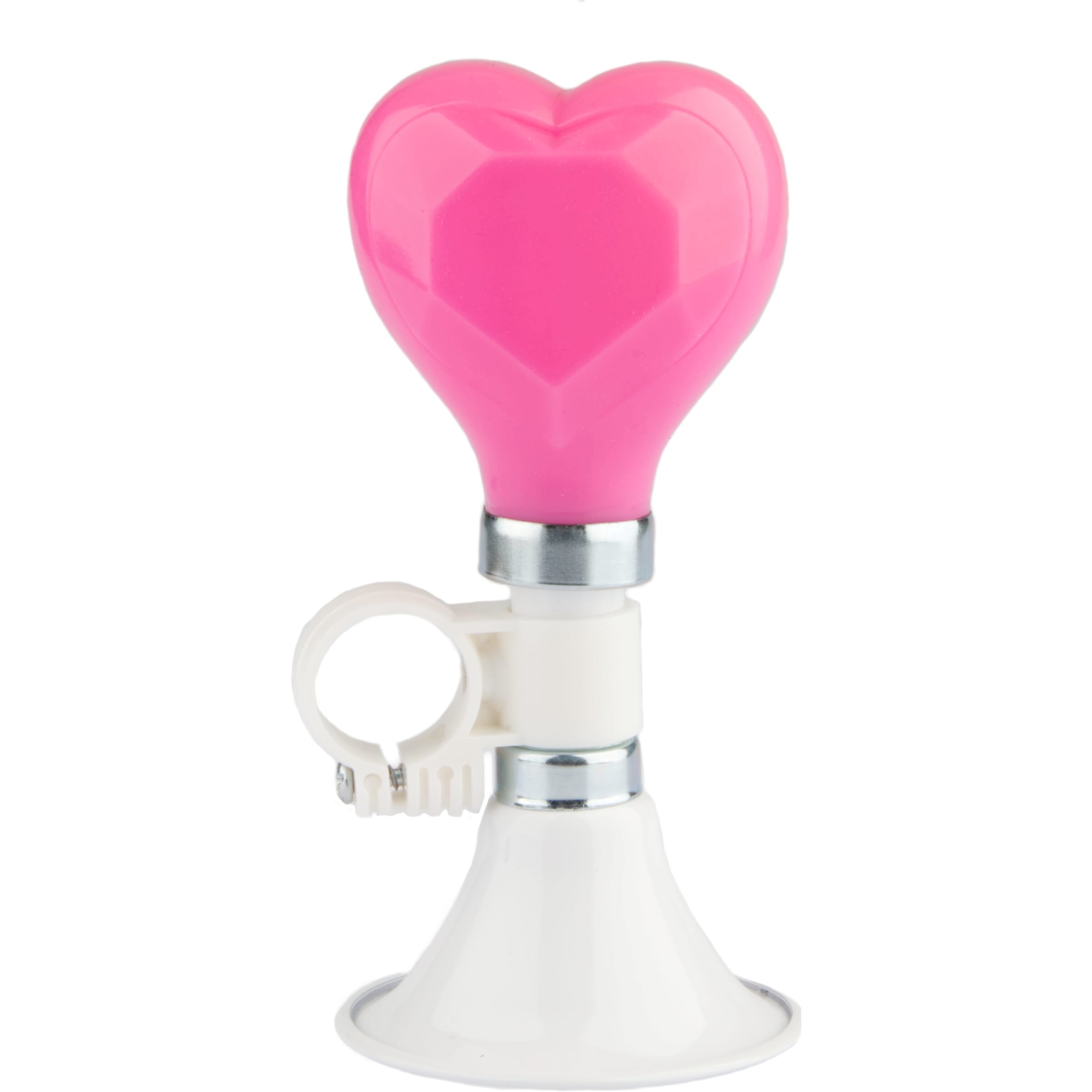 PexKids Hearts Pacifier with Pink Bulb