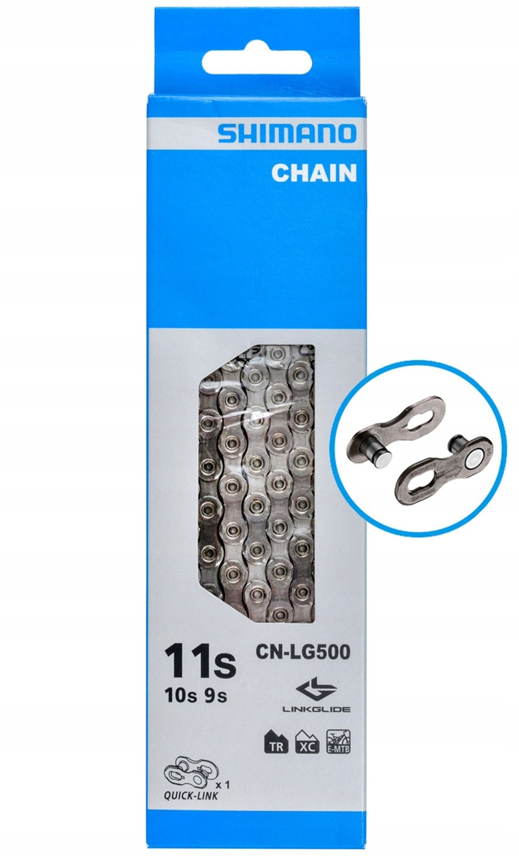 Shimano Chain LG500 LinkGlide 9/11v 138s