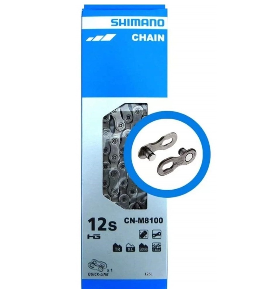 Shimano Chain M8100 Deore 12v 126s
