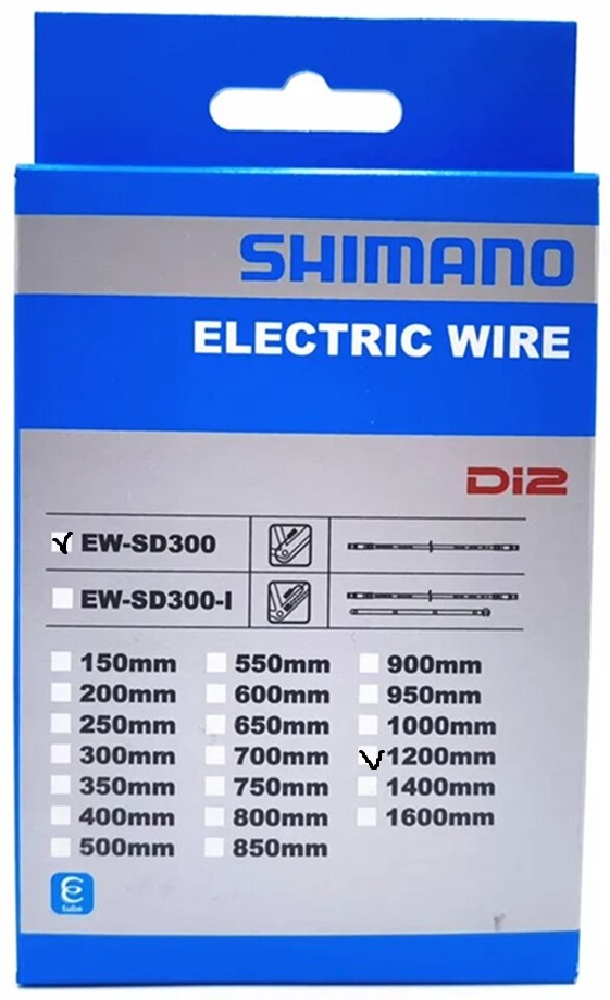 Shimano Electric Cable 120mm Ew-Sd300 External For Di2
