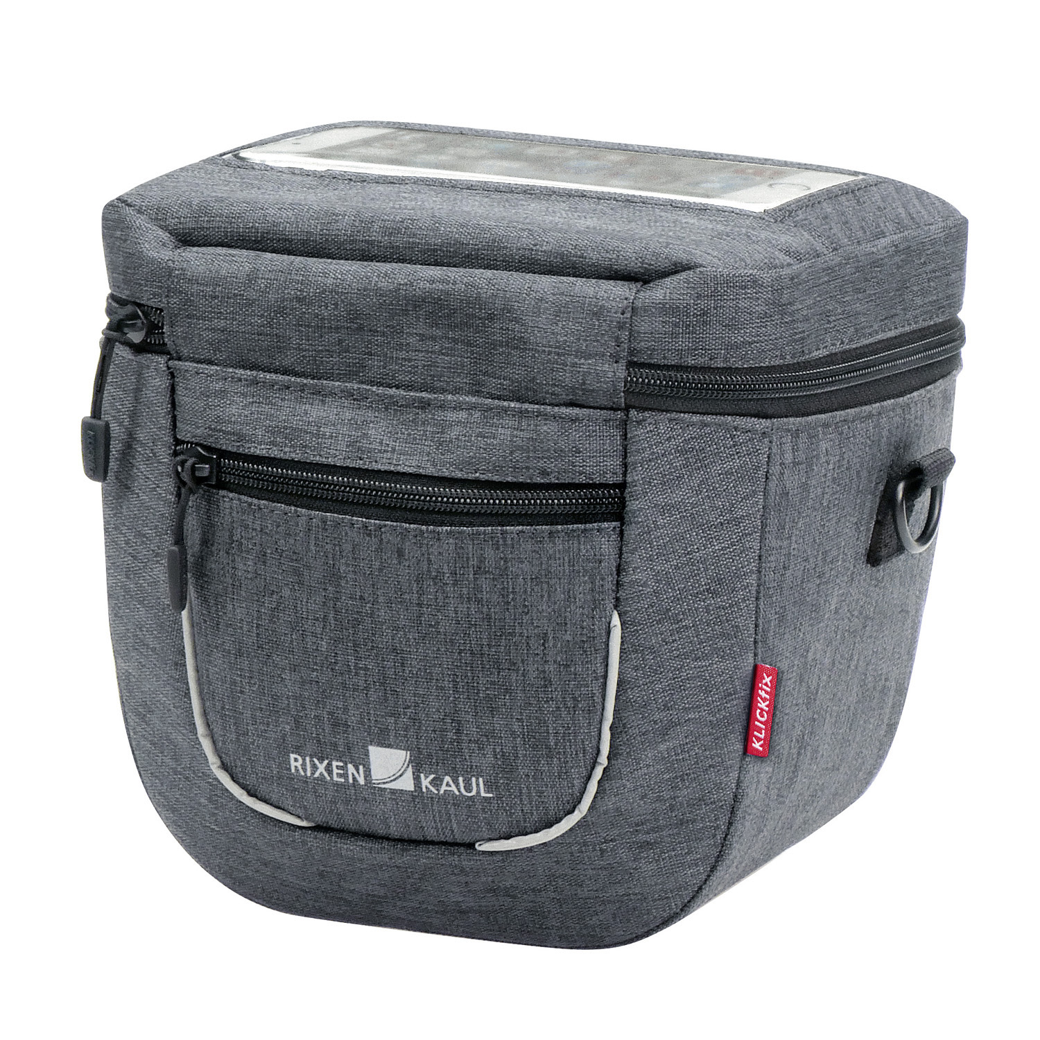 Klickfix Handlebar Bag Aventour Compact City 3L Gray Klickfix Handlebar Bag Aventour Compact City 3L Gray