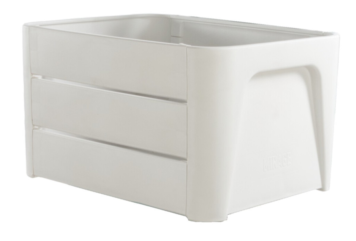 Mirage Bike Crate Click ‘n Crate White Mirage Bike Crate Click ‘n Crate White