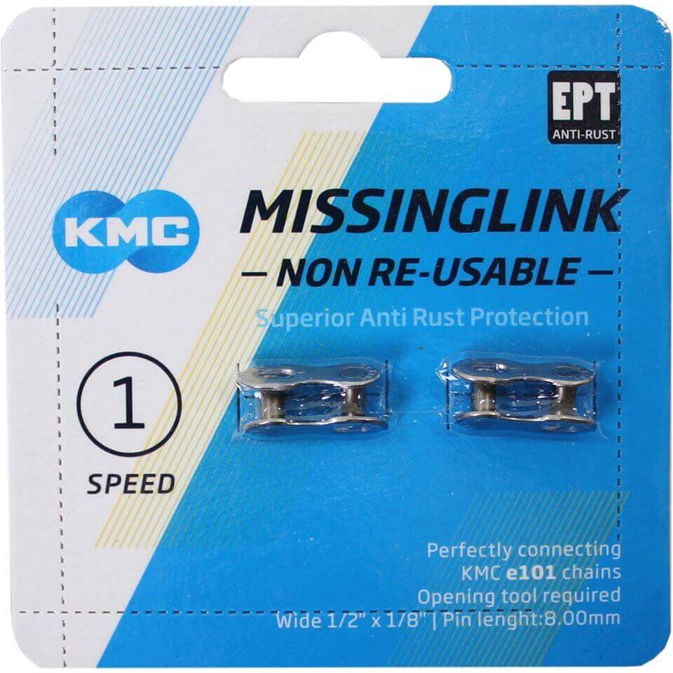KMC Missinglink E101 1/8 EPT On Card (2) E-Bike