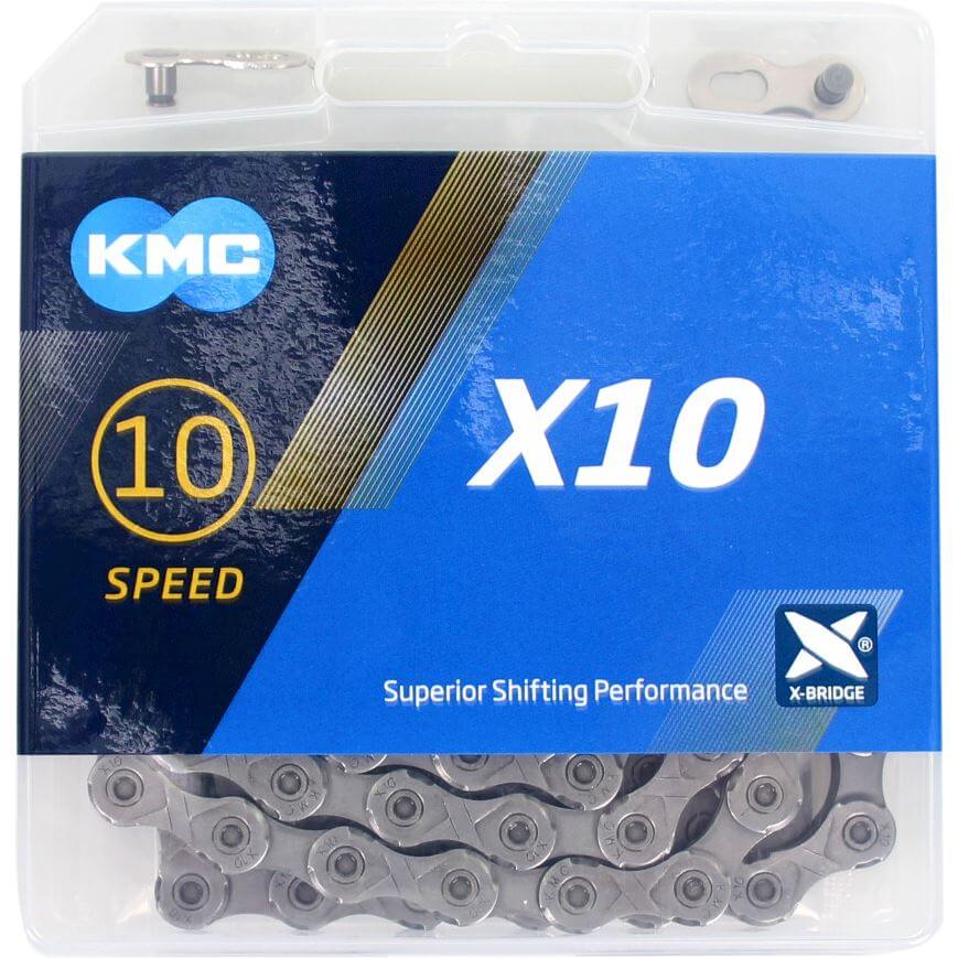 KMC Chain X10 Grey 114s KMC Chain X10 Grey 114s