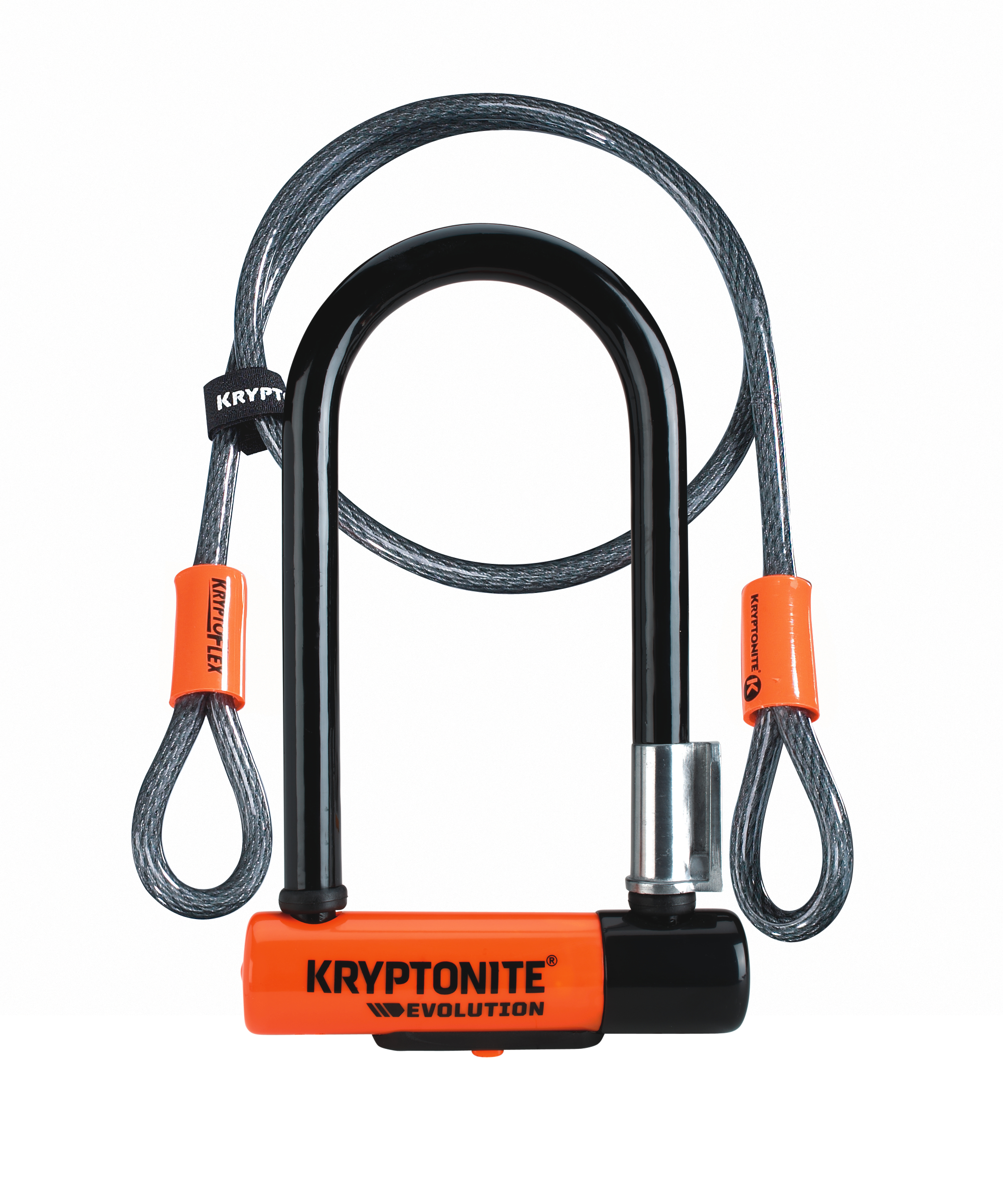 Kryptonite U-Lock Evolution Mini-7 With Cable ART2 Kryptonite U-Lock Evolution Mini-7 With Cable ART2