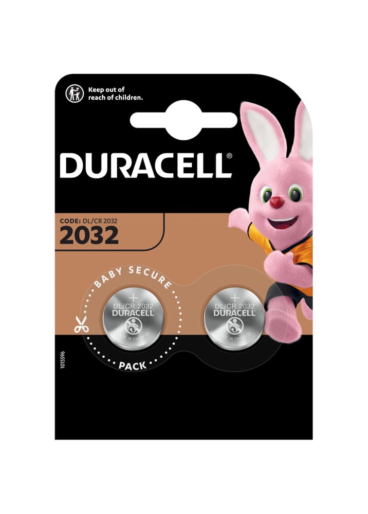 Duracell Battery CR2032 3V Card (2)
