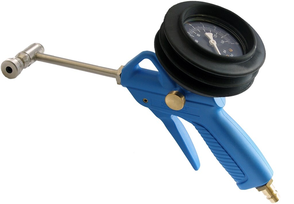 Alligator Air Gun, Swivel Head, Pressure Gauge and Ventilator