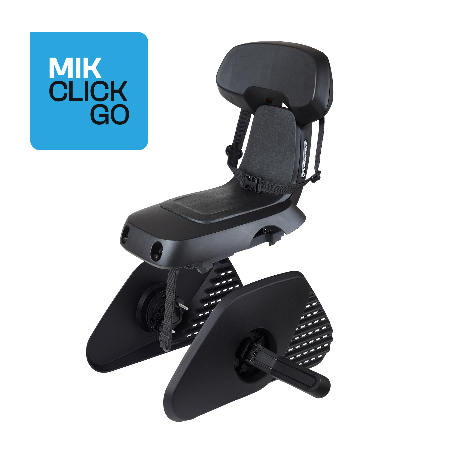 Polisport Rear Seat Guppy Junior Black MIK-HD
