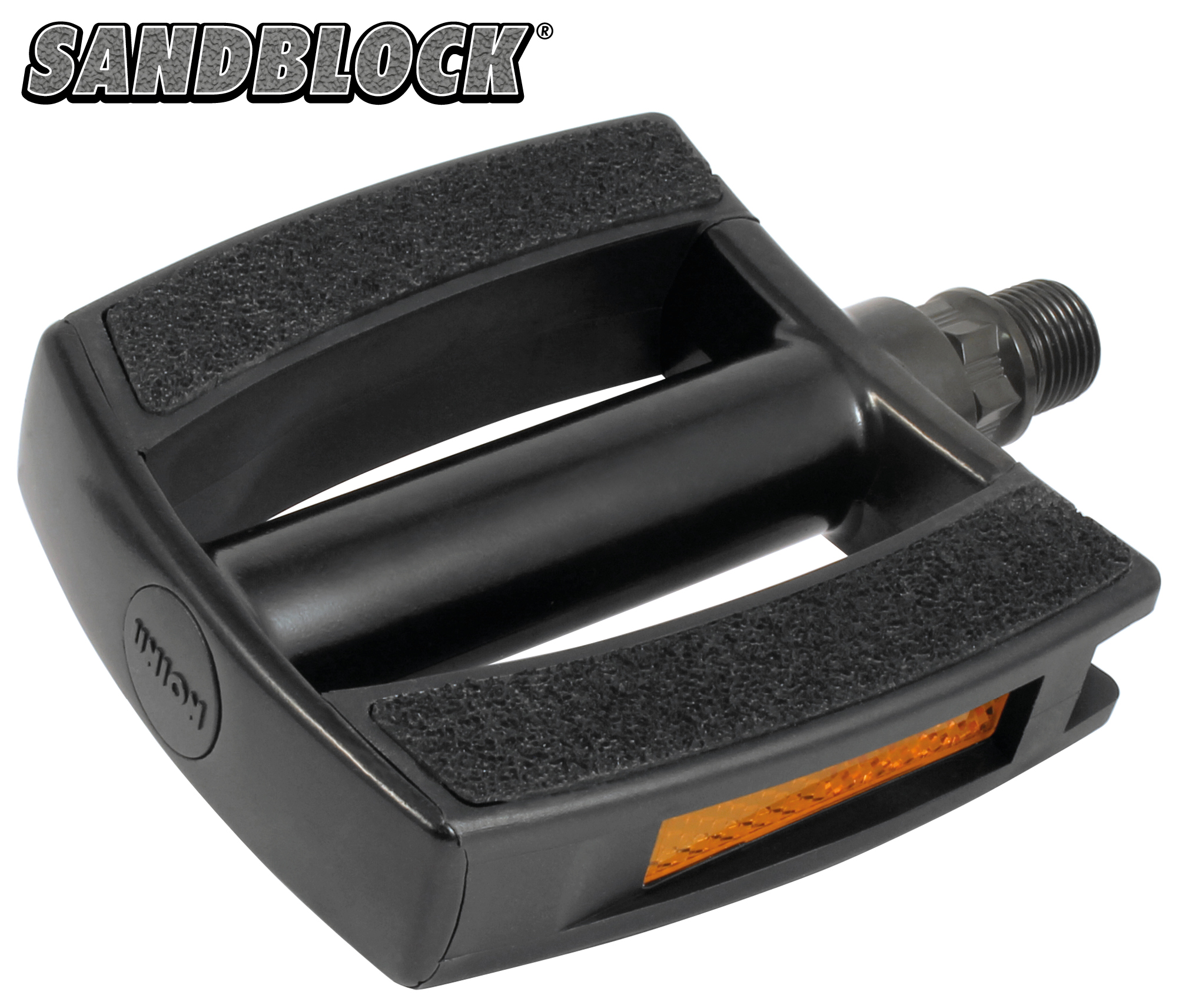 Union Pedal SP-828 Black/Black Sandblock On Card