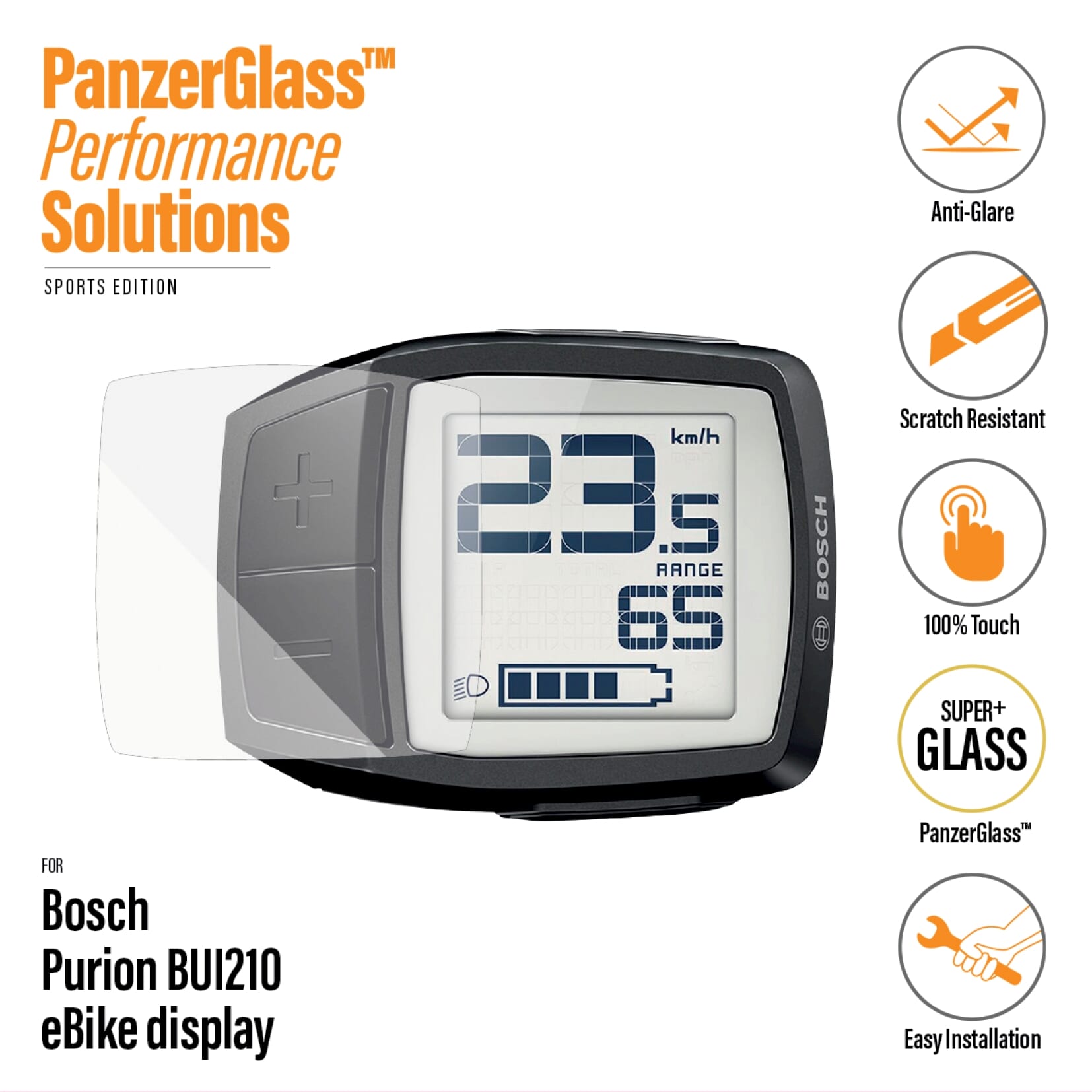 PanzerGlass Bosch Purion BUI210 Screen Protector Anti-Glare PanzerGlass Bosch Purion BUI210 Screen Protector Anti-Glare