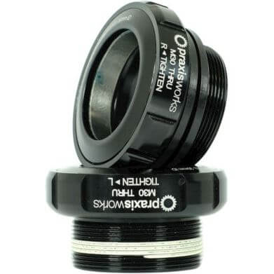 Praxis Crankset Adapter M30-Thru BSA Road/MTB 68-73mm