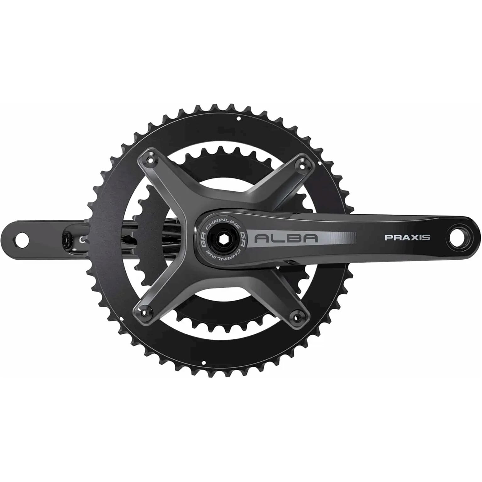 Praxis Crankset Alba-GR M30 165mm 48/32T LT2 10/11/12sp