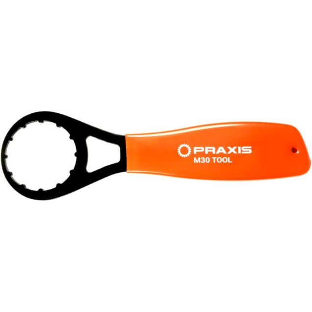 Praxis Bottom Bracket Wrench M30 Orange