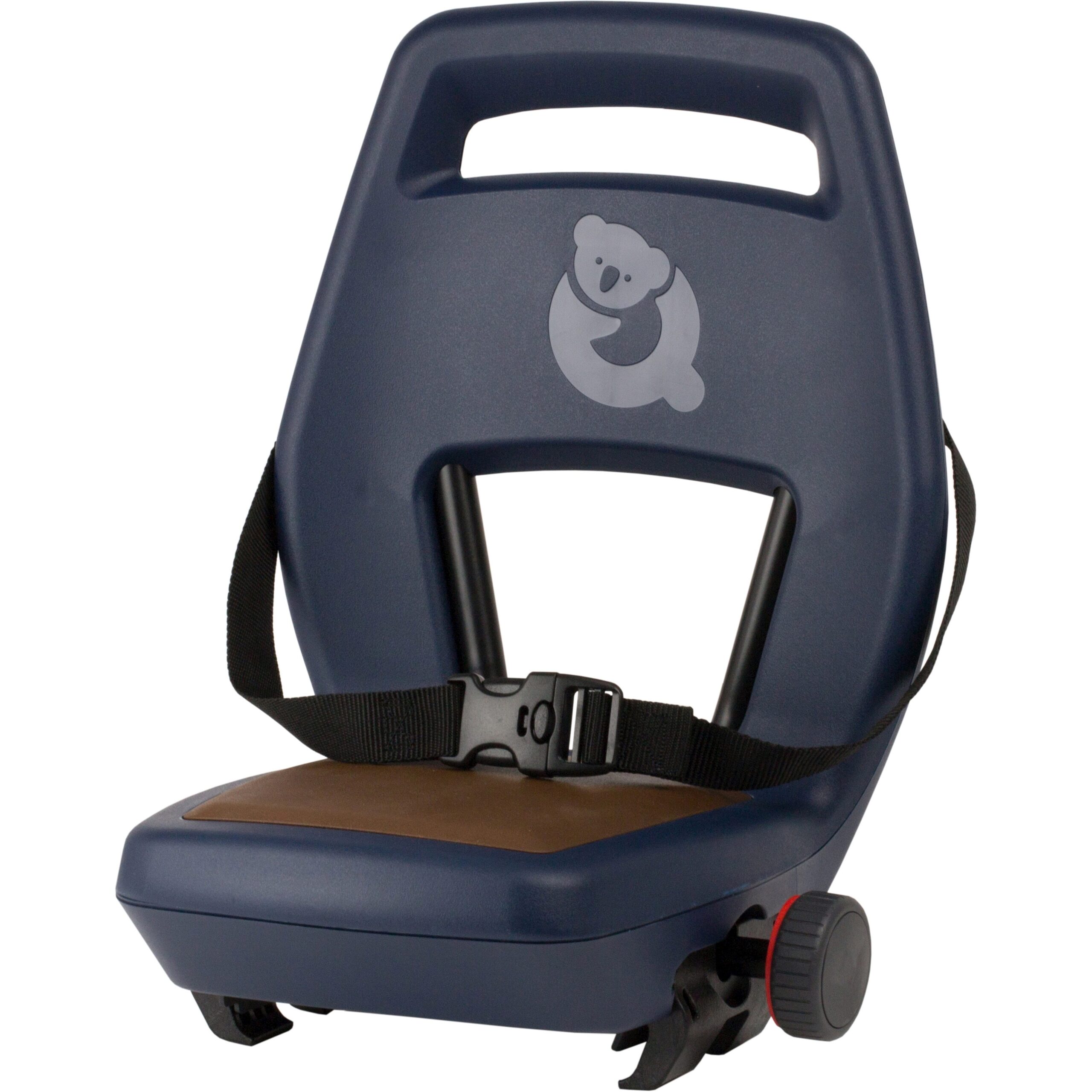Qibbel Junior Rear Seat 6+ Carrier Mount Blue Brown Qibbel Junior Rear Seat 6+ Carrier Mount Blue Brown