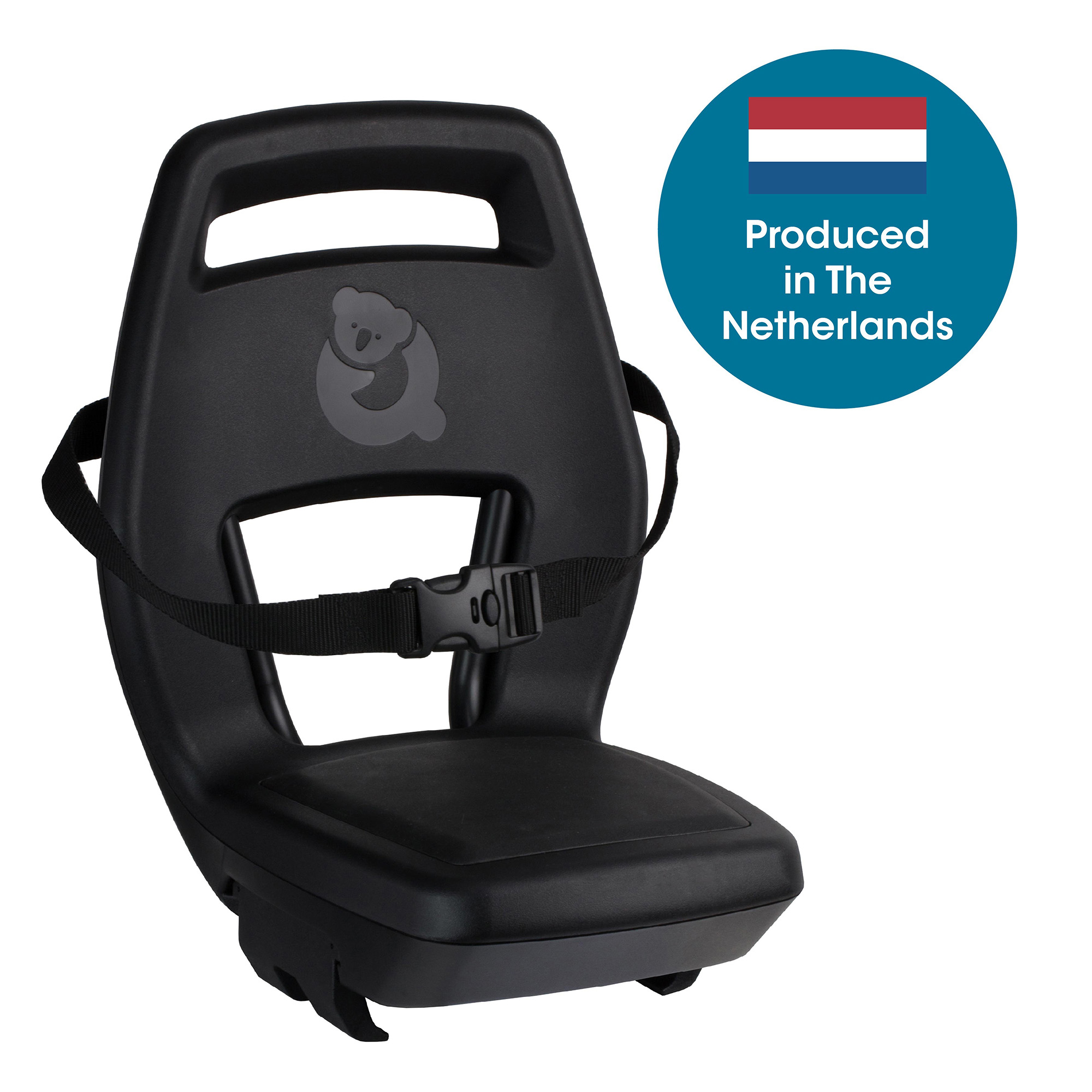 Qibbel Rear Seat Junior 6+ Longtail Midnight Black Black