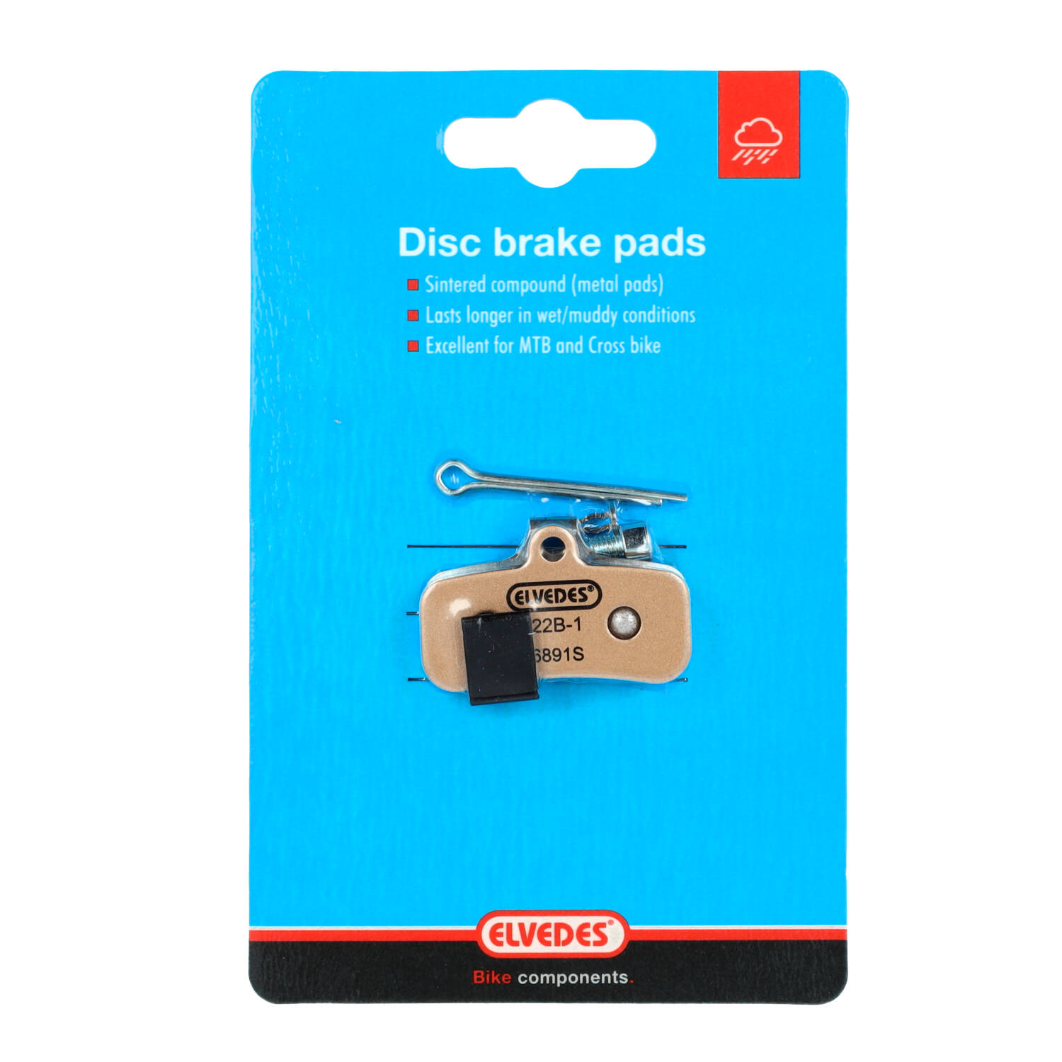 Elvedes Disc Brake Pad Shimano BR-M810 Sintered